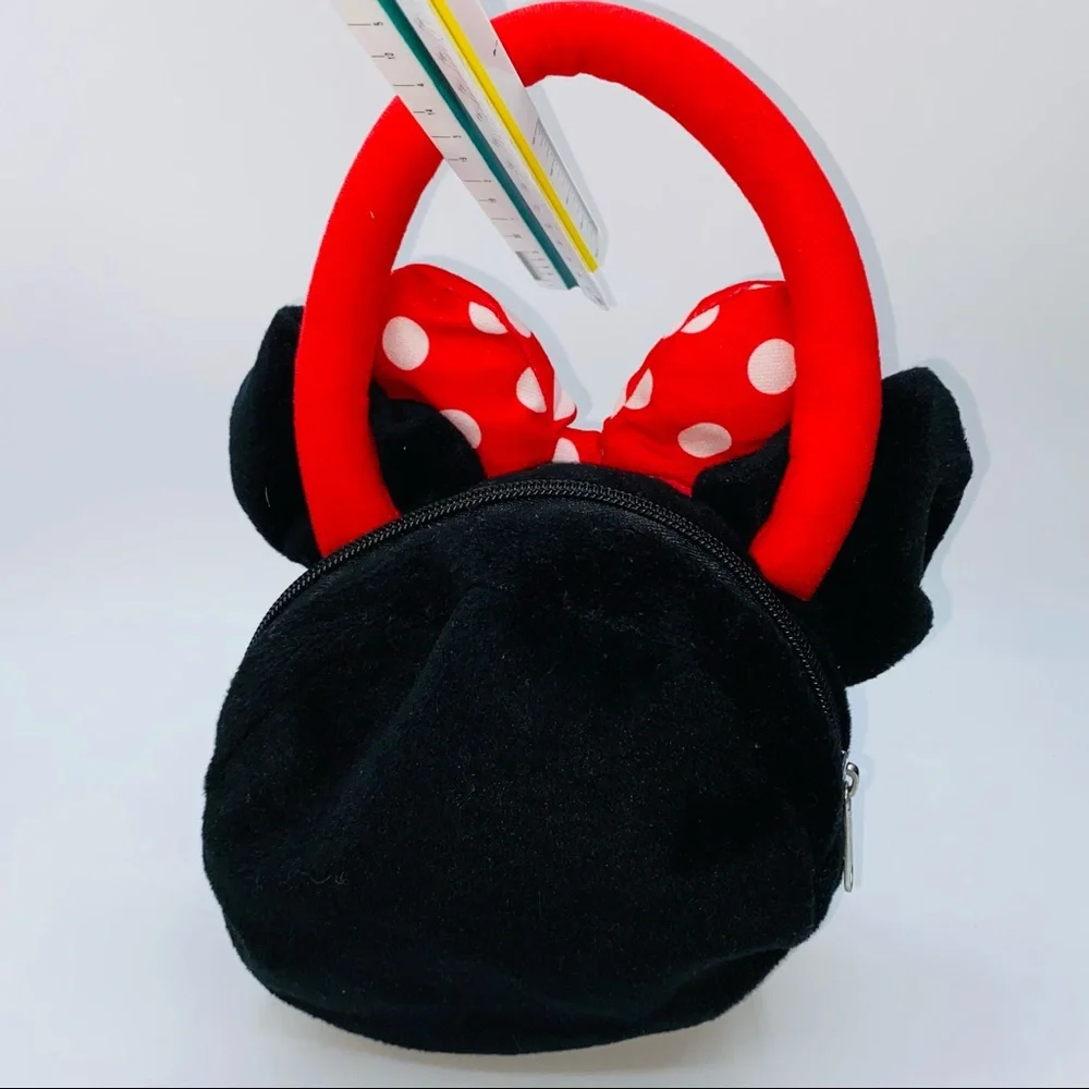 Disney Girls‎ Minnie Mouse Zipper Purse Handle NH